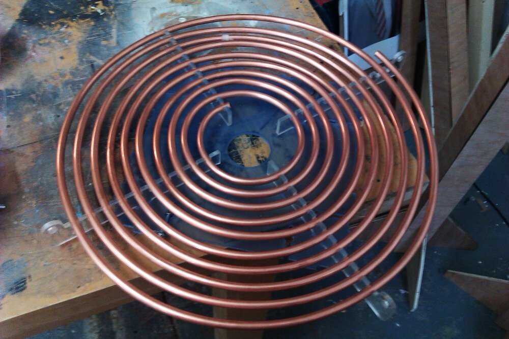 An image of a copper coil