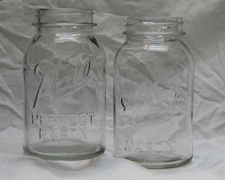 An image of mason jars